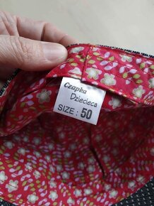 Nové dětské kšiltovky vel 46. 48 a 50 - 6