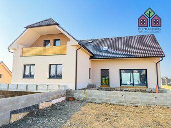 RD ve výstavbě, obytná plocha 346 m2, zahrada 853 m2, dvouga - 6