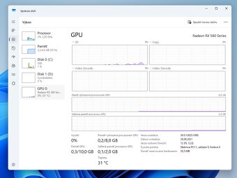 Grafická karta Gigabyte AORUS RX580 8GB - 6