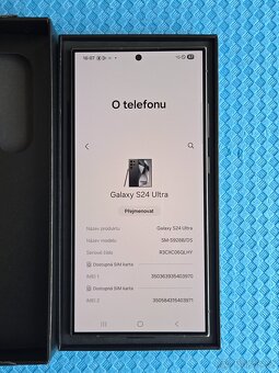 Samsung Galaxy S24 Ultra 256GB černý POUŽITÝ - 6