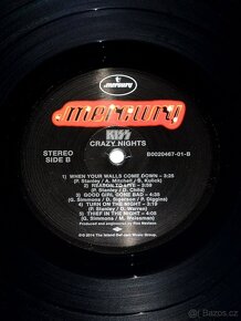 LP Kiss - Crazy Nights (1987) / JAKO NOVÉ / PRESS 2014 - 6