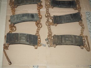 Gumovo-ocelové řetězy Hetz na traktory kolem roku 1940 - 6