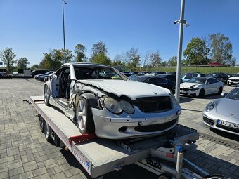 Mercedes-Benz SL 600, V12, částečně rozkraden - 6