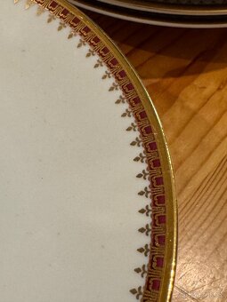 Porcelánová sada EPIAG D.F. Carlsbad – zlatý a červený dekor - 6
