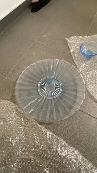 Modrý skeleněný set - 6