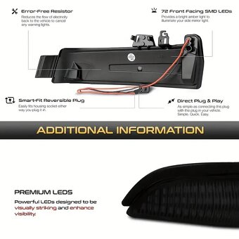 Dynamické LED blinkry Mercedes-Benz 2013-2020 - 6