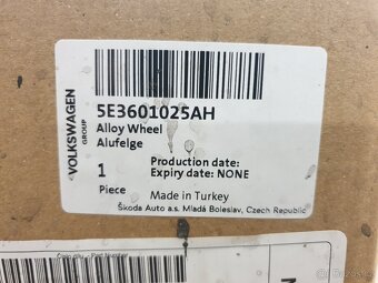 5E3.601.025.AH - Alu disk R16 - Škoda Octavia IV - 6