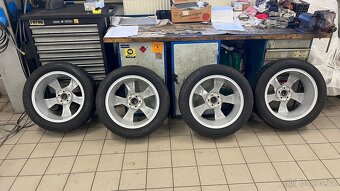 Škoda volans alu disky +goodyear R17 5x100 205/55 JAKO NOVÉ - 6