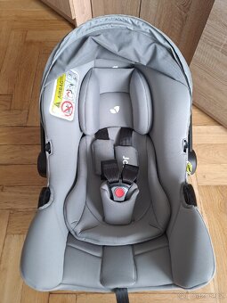 Autosedačka JOIE I-Snug Grey Flannel - 6
