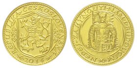 Sada dukátů sv. Václava 1, 2, 5, 10 – 2014, TOP investice - 6