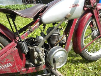 JAWA VILLIERS (chobot)r.v.1933 dlouhá léta uložená na půdě - 6