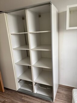 IKEA skříň PAX s posuvnými dveřmi HASVIK - 6