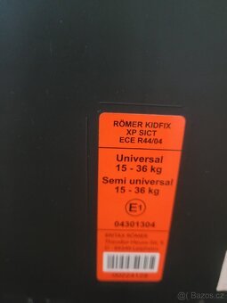 Autosedačka Britax Römer 15 - 36 kg - 6