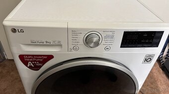 Sušička LG 9 kg, A+++, WiFi, funkční, vítěz dTest - 6