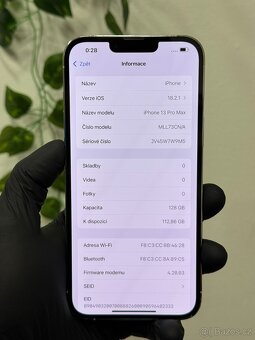 iPhone 13 Pro Max 128GB stříbrný - 6