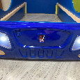 🏎️ Dětská postel Formule 1 – závodní auto, 90x200, se světl - 6