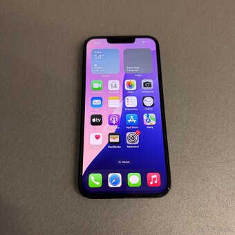 iPhone 14 128GB černý, pěkný stav, 12 měsíců záruka - 6