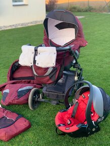 Kočárek Firkon Flipper + Vajíčka BeSafe - 6