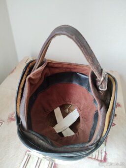 Prodám retro helmu na starý motocykl Jawa ČZ velikost 58cm - 6