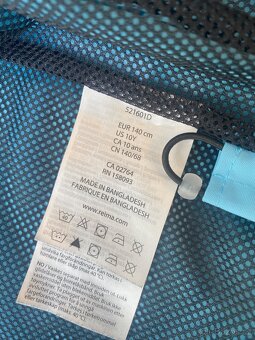 Dětská bunda s membránou Reima Soutu - Frozen Blue 140 - 6