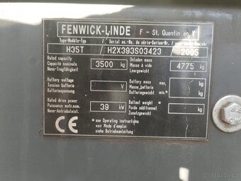 Linde  H 35 plyn - 6