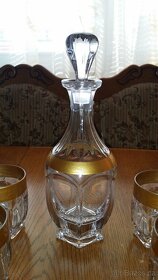 Whisky souprava zlatá - 6