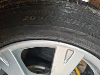 Original alu kola 5x112 R16 s pneu - 6