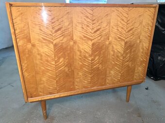 Dřevěná Skřín masiv masivní skřínka dvoukřídlá - 6