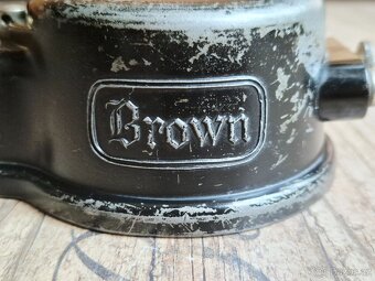 Starožitný trychtýřový reproduktor S.G.Brown LTo., 1925 - 6