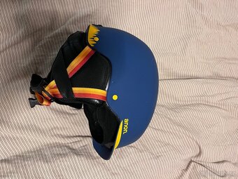 Snowboard / lyžařská helma ANON Blitz Range Blue vel. S - 6