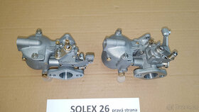 Prodám karburátory Solex 26 po repasi- Škoda, Praga, Walter - 6