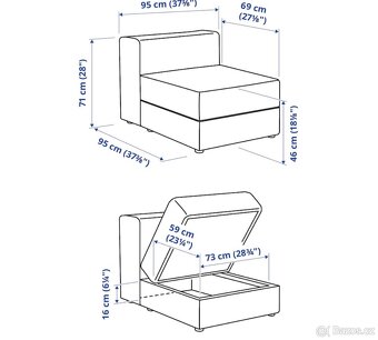 Ikea sedačka - 6