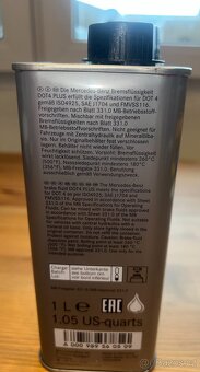 Mercedes-Benz .KAPALINA PRO BRZDOVÝ SYSTÉMDOT4 PLUS Balení - 6