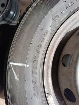 6,5 - 7 mm 4KS LETNÍ SADA PNEU A DISKY DUCATO JUMPER BOXER - 6