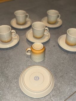 Šálky s podšálky na espresso - 6