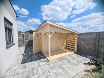 Záhradní dřevený domek doprava zdarma - 6