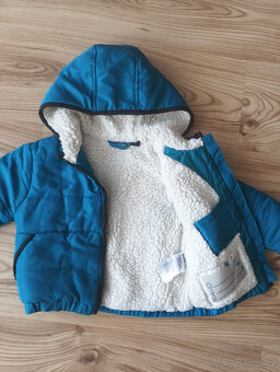 Dětsé zimní bundičky a zimní vestička - 6