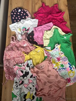 Set letního oblečení 68 pro holčičku - 6