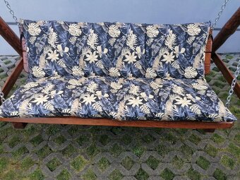 Zahradní houpačka z masivu - 6