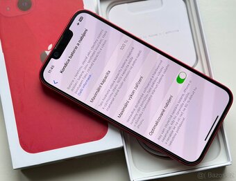 iPhone 13 Red BATERIE 100% TOP - 6