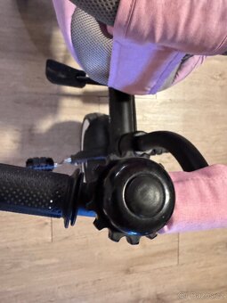Prodám tříkolku Kinderkraft ASTON – růžová Rose Pink - 6