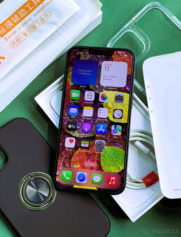 K PRODEJI: JAK NOVÝ Apple Iphone 13 256GB Midnight - 6