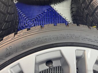 Orig sada kol AUDI 245/40R18 5x112 ET27-34 - 6
