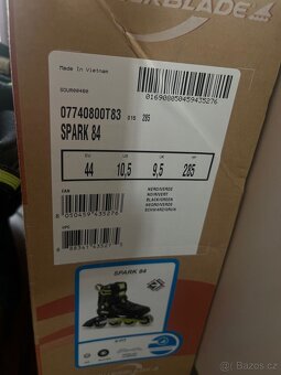 Kolečkové brusle Rollerblade Spark 84, vel. 44 – TOP stav - 6