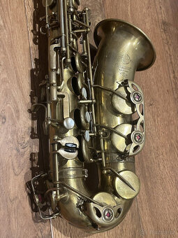 1965 Selmer Mark VI s vysokou klávesou F#. Repasovaný - plně - 6