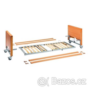 Prodám zánovní luxusní polohovací elektic.postel pro seniory - 6