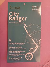 Sportovní kočárek City Ranger 2022 Avova, black - 6