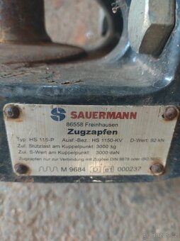 Traktorový závěs sauermann - 6