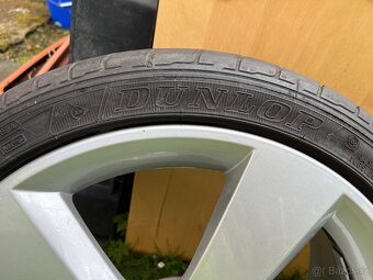 2x Alu kola Škoda 17"pneu 215/40R17-6mm Fabia Scala Rapid - 6