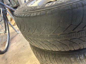Alu kola 5x100 se zimním pneu 195/65/R15 - 6